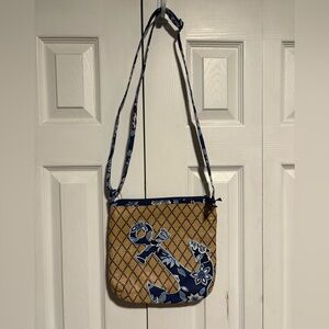 NWOT Vera Bradley Tropics Tapestry Straw Anchor Bag